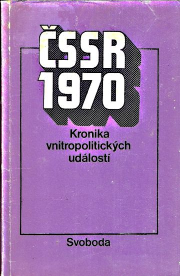 CSSR  Kronika vnitropodnikovych udalosti | antikvariat - detail knihy