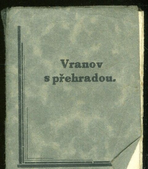 Vranov s prehradou | antikvariat - detail knihy