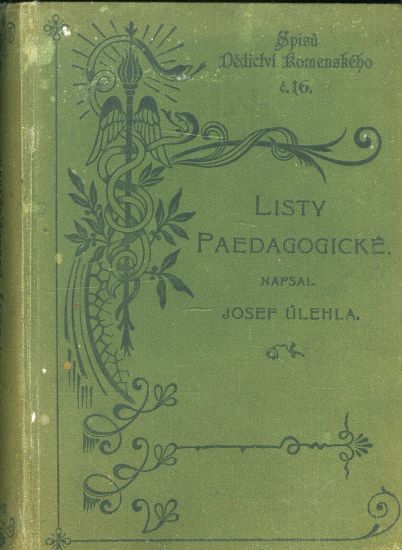 Listy paedagogicke - Ulehla Josef | antikvariat - detail knihy