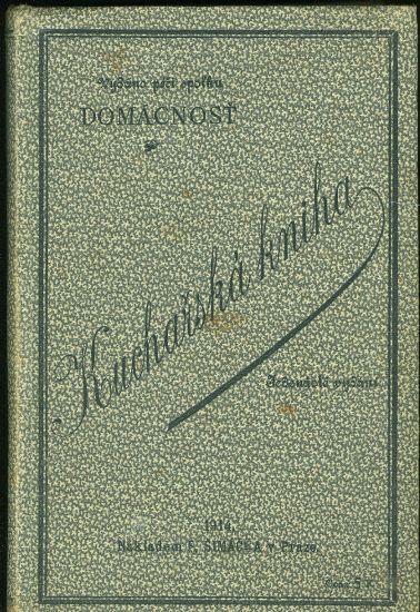 Kucharska kniha  Sbirka vyzkousenych jidelnich predpisu | antikvariat - detail knihy