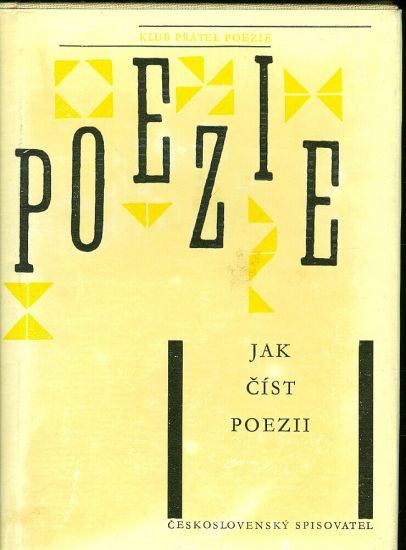 Jak cist poezii | antikvariat - detail knihy