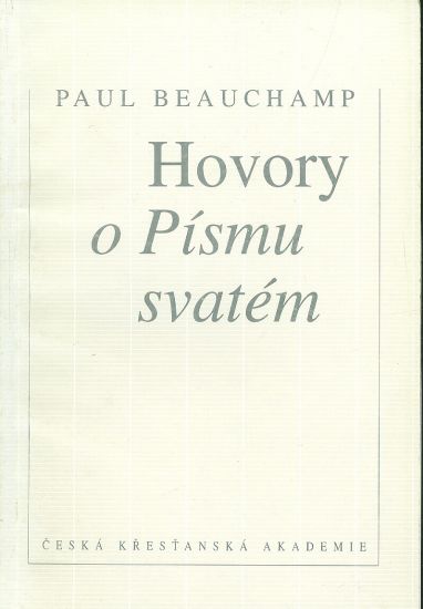 Hovory o Pismu svatem - Beauchamp Paul | antikvariat - detail knihy