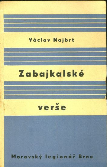 Zabajkalske verse - Najbrt Vaclav | antikvariat - detail knihy