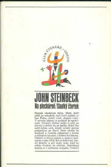 Na plecharne Sladky ctvrtek - Steinbeck John | antikvariat - detail knihy