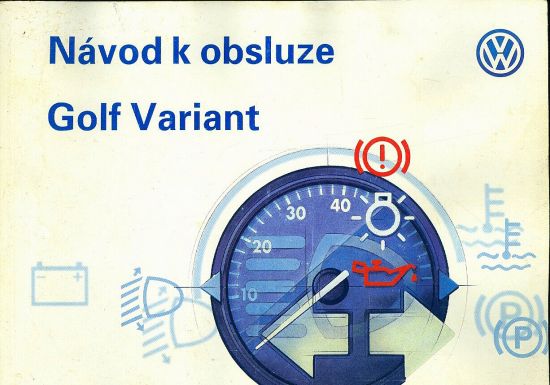 Navod k obsluze Golf Variant | antikvariat - detail knihy