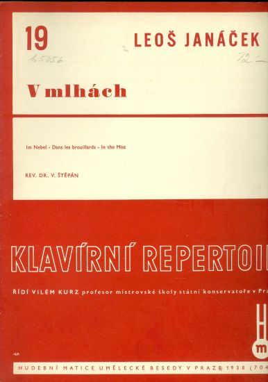 V mlhach - Janacek Leos | antikvariat - detail knihy