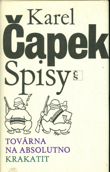 Tovarna na absolutno Krakatit - Capek Karel | antikvariat - detail knihy