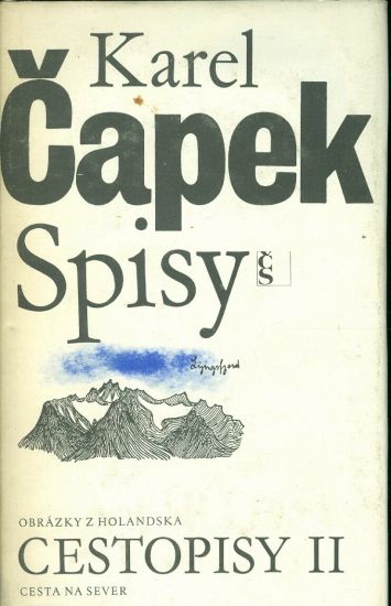 Cestopisy II  Cesta na sever - Capek Karel | antikvariat - detail knihy