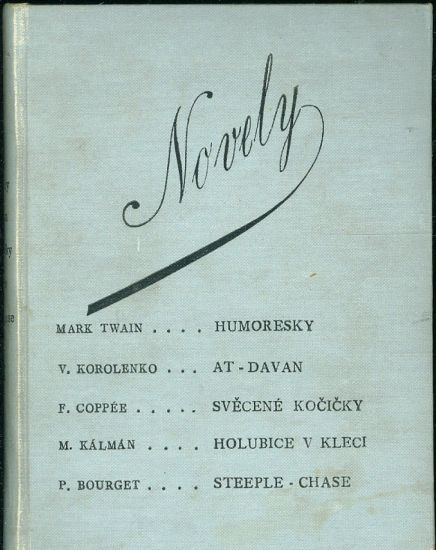 Novely 4 svazky - ruzni autori | antikvariat - detail knihy