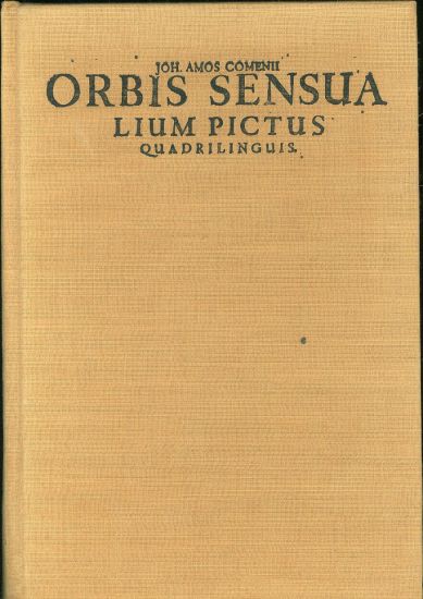 Orbis sensua lium pictus quadrilinguis  Orbis pictus pretisk vydani z roku 1685 - Komensky Jan Amos | antikvariat - detail knihy