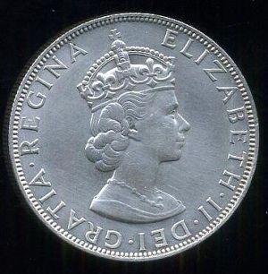 Bermudy Elizabeth II 1952  Crown 1964 - B7231 | antikvariat - detail numismatiky