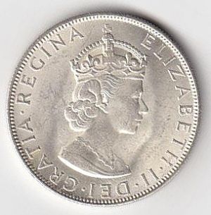 Crown 1964 Bermudy Elizabeth II - B6826 | antikvariat - detail numismatiky