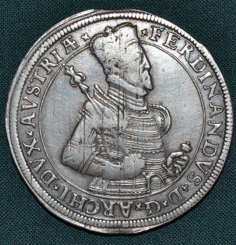 Tolar bl Tyrolsko ArcivFerdinand - B7647 | antikvariat - detail numismatiky