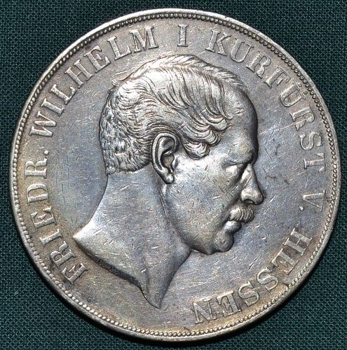 2 Tolar spolkovy Hessen  Cassel Friedrich Wilh - 8310 | antikvariat - detail numismatiky