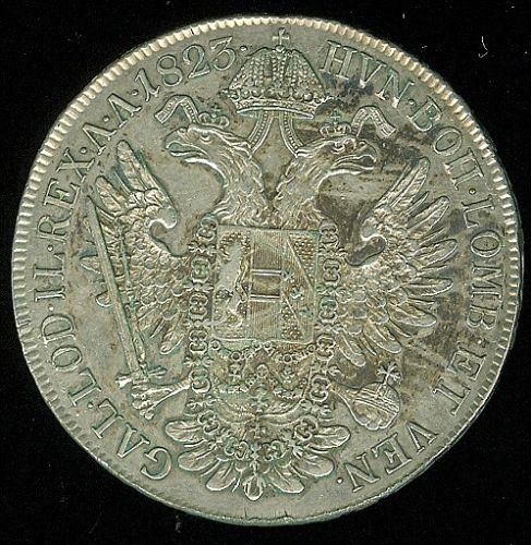 Tolar 1823 A Rakousko Frantisek II - A8899 | antikvariat - detail numismatiky