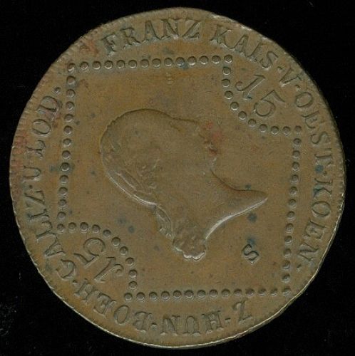 15 Krejcar 1807B Uhry Frantisek II - 8918 | antikvariat - detail numismatiky