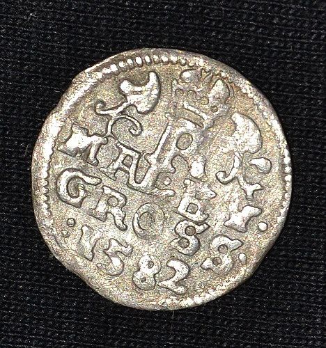 Maly gros 1582 Cechy Rudolf II - A9330 | antikvariat - detail numismatiky