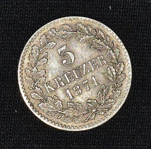 3 Krejcar 1871 - A9340 | antikvariat - detail numismatiky