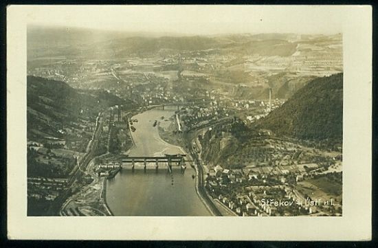 Strekov  Usti nad Labem | antikvariat - detail pohlednice