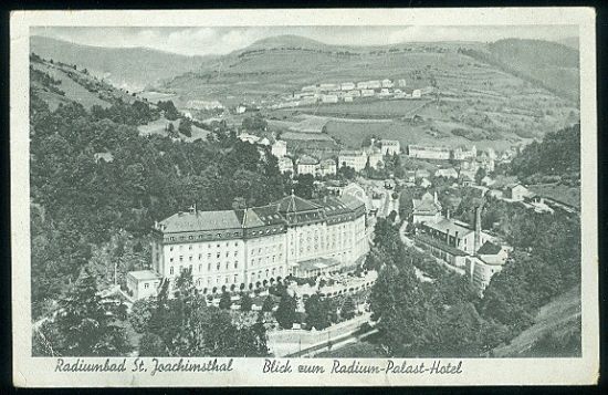 Radiumbad St Joachimsthal | antikvariat - detail pohlednice