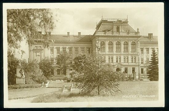 Policka  Gymnasium | antikvariat - detail pohlednice