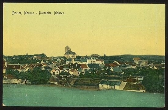 Dacice Morava  Datschitz Mahren | antikvariat - detail pohlednice