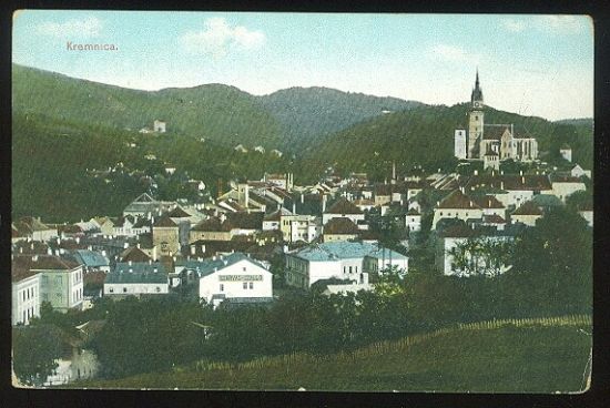 Kremnica | antikvariat - detail pohlednice
