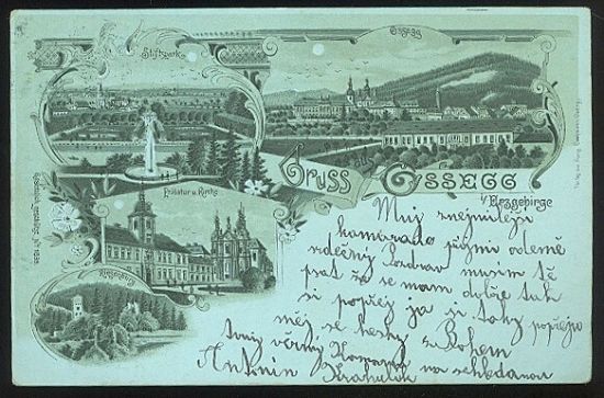 Gruss aus Ossegg  Osek | antikvariat - detail pohlednice