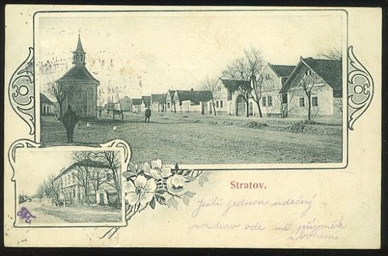 Stratov | antikvariat - detail pohlednice