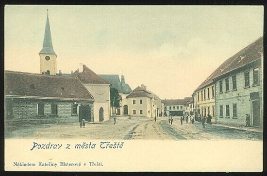 Pozdrav z mesta Treste | antikvariat - detail pohlednice