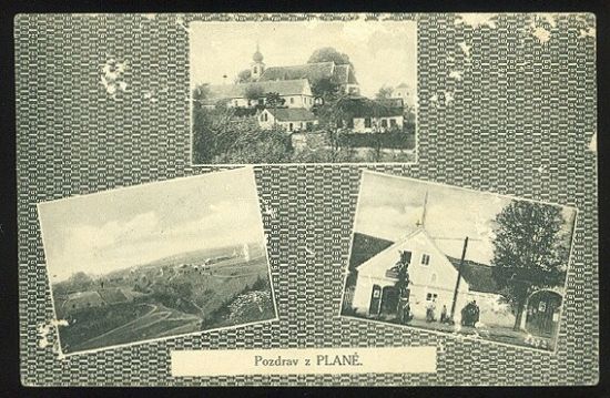 Pozdrav z Plane | antikvariat - detail pohlednice