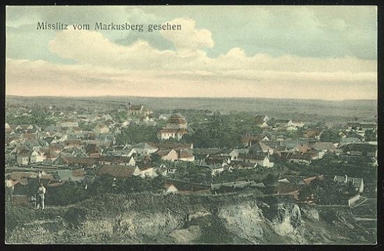 Misslitz vom Markusberg gesehen Miroslav | antikvariat - detail pohlednice