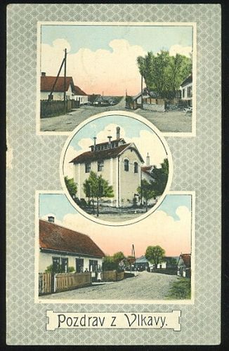 Pozdrav z Vlkavy | antikvariat - detail pohlednice