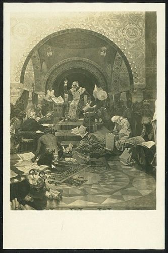 Slovanska epopeje  Car Symeon Bulharsky Fragment - Mucha Alfons | antikvariat - detail pohlednice
