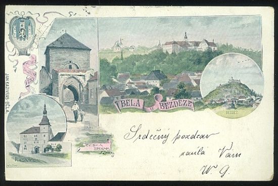 Bela u Bezdeze | antikvariat - detail pohlednice