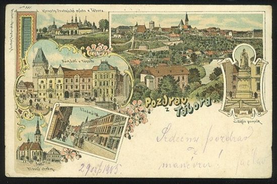 Pozdrav z Tabora | antikvariat - detail pohlednice