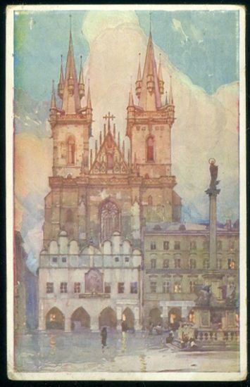 Praha  Tyn J Setelik | antikvariat - detail pohlednice