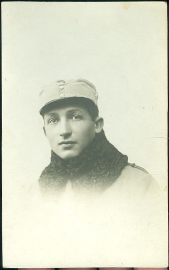 Vojak s kozesinovym limcem | antikvariat - detail pohlednice