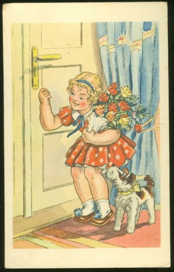 Mala navsteva - Fischerova  Kvechova Marie | antikvariat - detail pohlednice