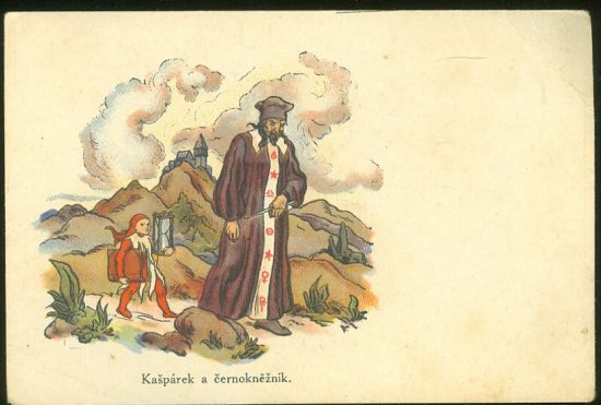 Kasparek na cestach | antikvariat - detail pohlednice