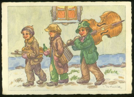 Stastny Novy rok | antikvariat - detail pohlednice