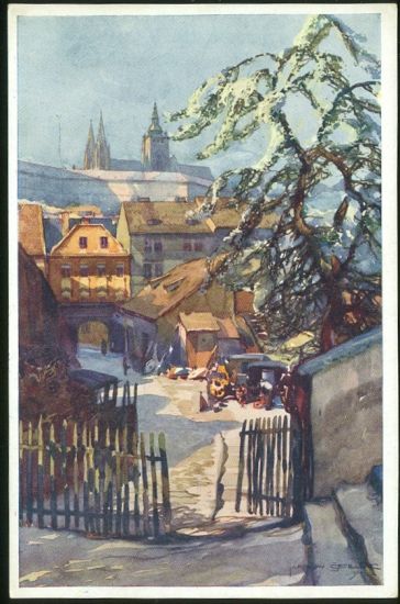 Praha  J Setelik | antikvariat - detail pohlednice