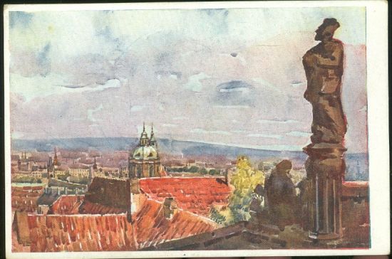 Praha  V Soucek | antikvariat - detail pohlednice