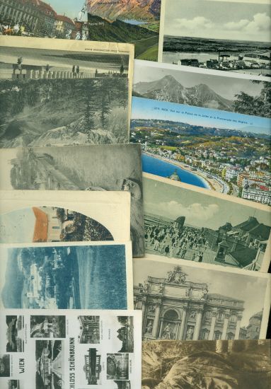 Cizina  ruzne | antikvariat - detail pohlednice