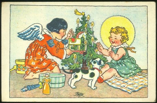 Stastne a radostne  - Fischerova  Kvechova Marie | antikvariat - detail pohlednice