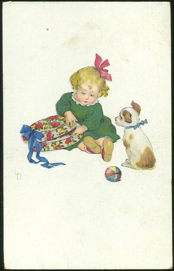 Holcicka pejsek | antikvariat - detail pohlednice