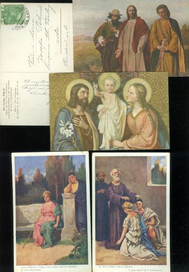 Krestanstvi  5 ks pohlednic | antikvariat - detail pohlednice