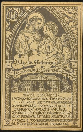 Dilo sv Antonina | antikvariat - detail pohlednice