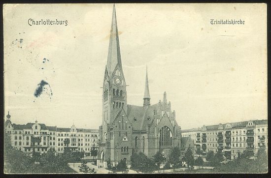 Charlottenburg | antikvariat - detail pohlednice