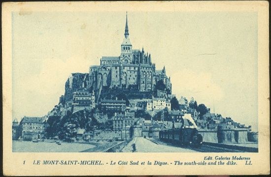 Le Mont  Saint Michel | antikvariat - detail pohlednice